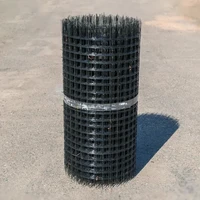 Кладочная сетка черная, рулон 50 м